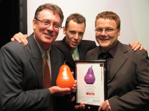 Whyalla Hose & Fittings Services came out winners at the recent SA Great awards in the category of Large Business in November 2006. ​WHF co-owner David Bruce accepted the business award along with business partner Ross Campbell at the Flinders & Outback SA Great Regional awards.