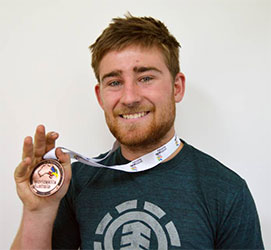 BRONZE: Whyalla Hose and Fitting apprentice Matt King took home a bronze medal at the WorldSkills national competition.